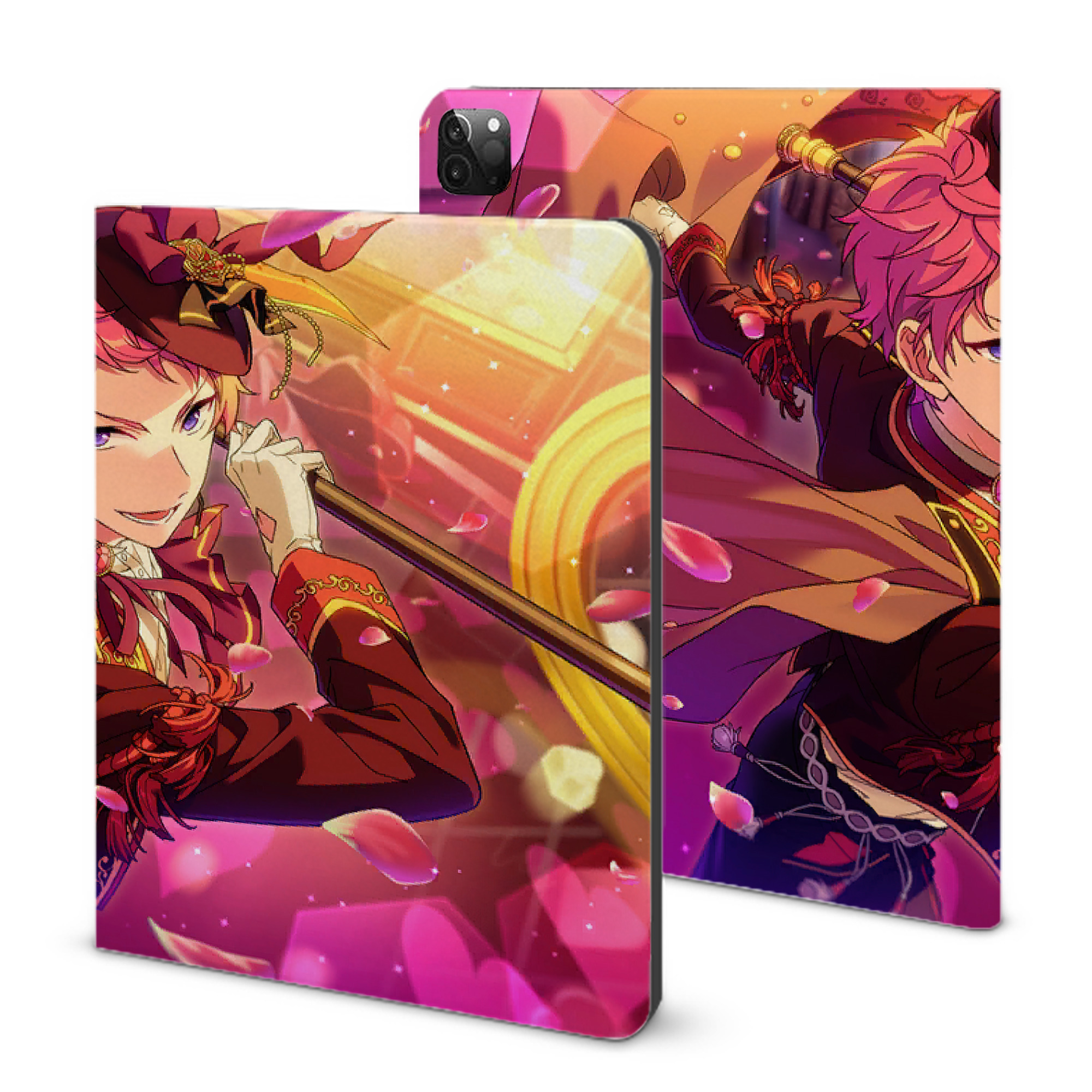 （画像用） あんさんぶるスターズ! Ensemble Stars IPadケース ペンホルダー付き ブックスタイルデザイン
